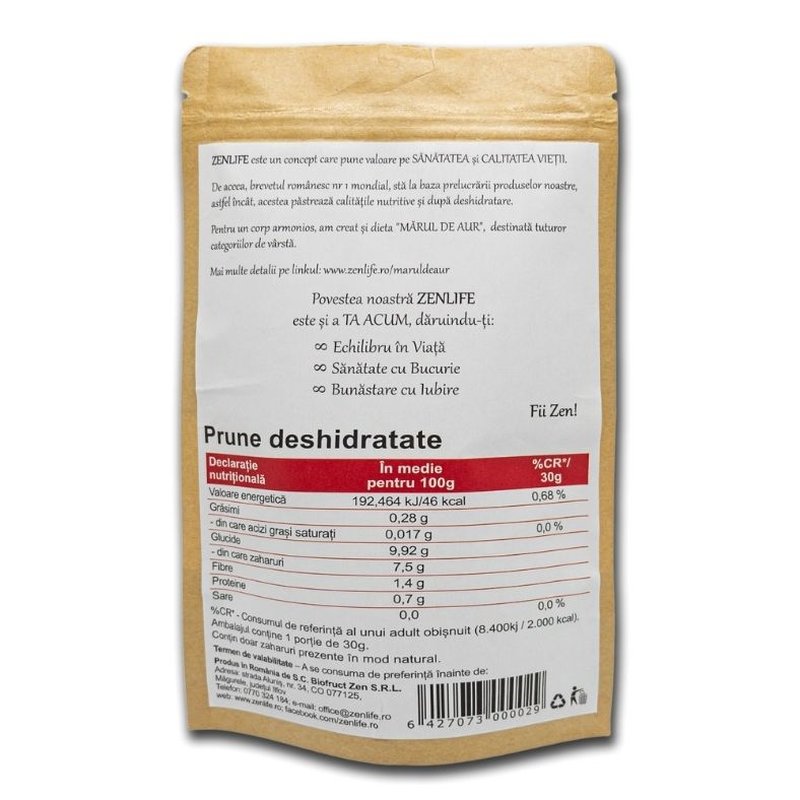 Prune Deshidratate 100g